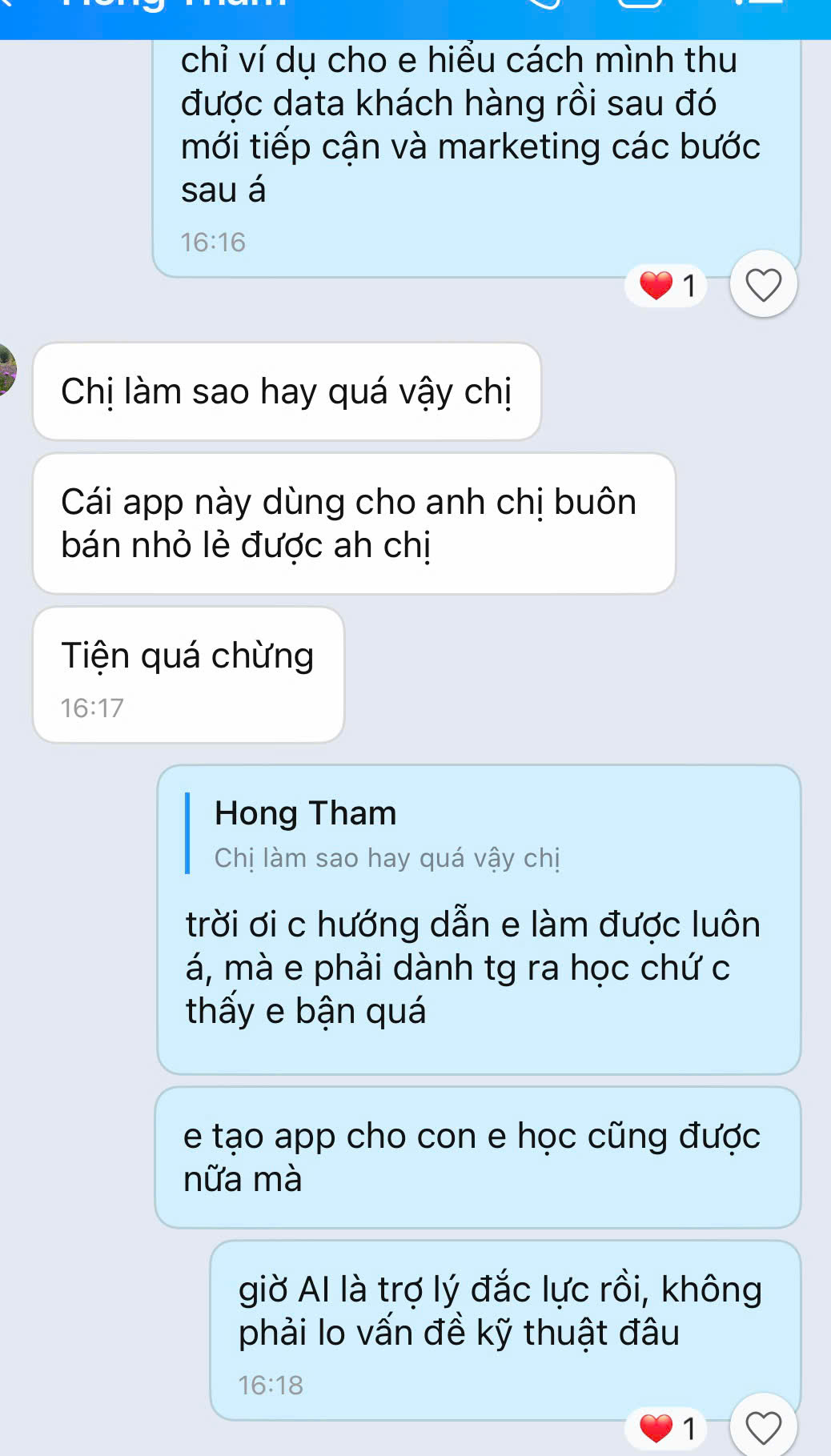 Feedback công cụ